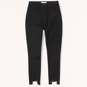 Abercrombie & Fitch Curve Love High Rise Skinny Ankle Jeans - Size 10 Long